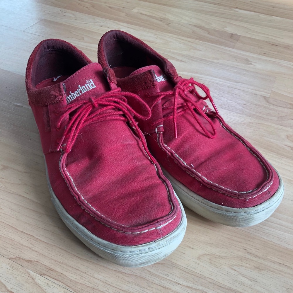 Timberland Red Sneakers